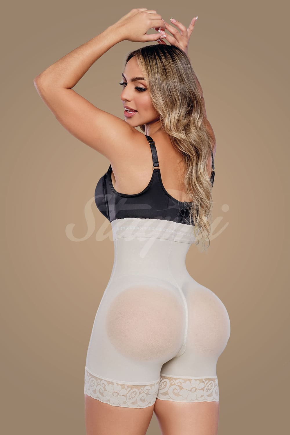 Panty Faja invisible  estable, ideal para vestidos uso diario y no se enrolla  garantizado de color Beige Black y cocoa